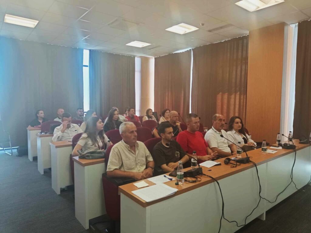 Detalj sa javne rasprave u SO Severna Mitrovica (Foto KoSSev)