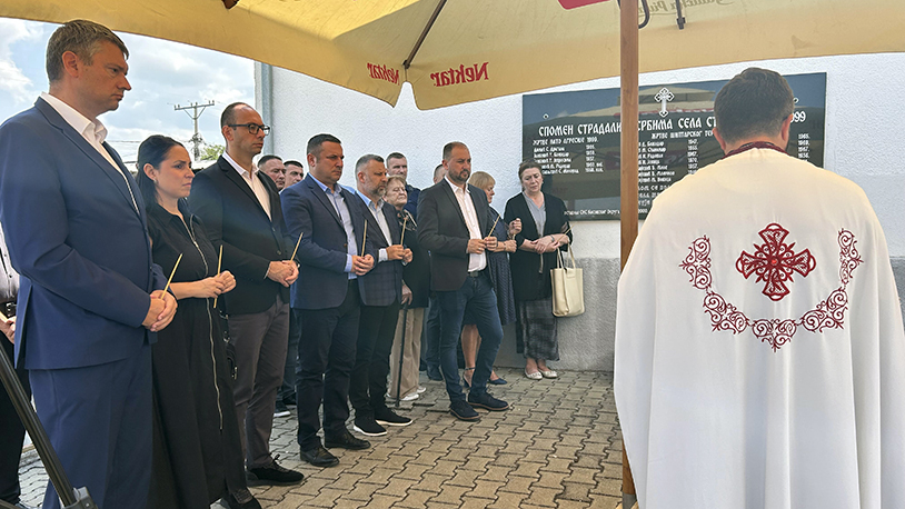 Predstavnici institucija na obeležavanju godišnjice ubistva u Starom Gracku