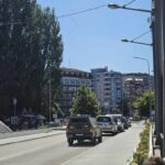 Vozila Karabinjera, KFOR-a i EULEKS-a (Foto Radio Kontakt Plus)