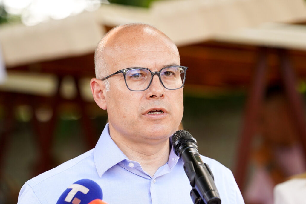 Predsednik Vlade Srbije Miloš Vučević (FOTO TANJUG/ JADRANKA ILIC/ nr)