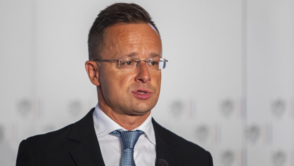 Peter Sijarto (Foto:EPA-EFE/MARTIN DIVISEK)
