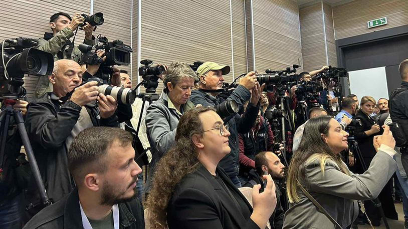 Novinari na ročištu u slučaju Banjska (Foto Kim)