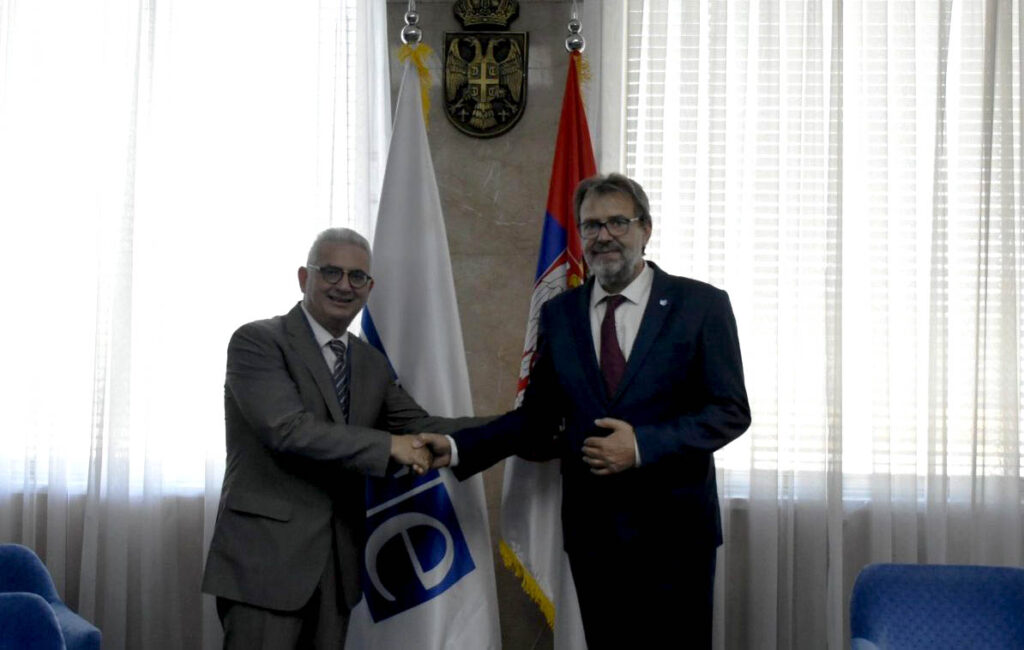 Žigmanov sa predstavnikom OEBS-a: Drastično kršenje prava i težak položaj Srba na Kosovu (Foto Ministarstvo za ljudska i manjinska prava i društveni dijalog)