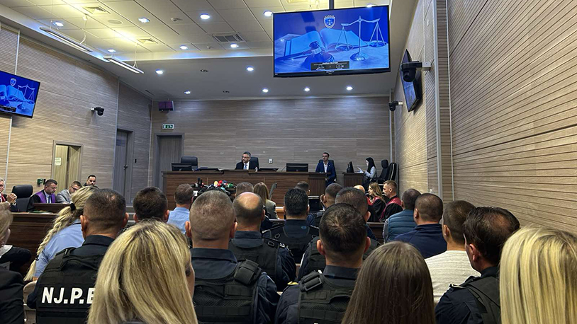 Pripremno ročište u slučaju Banjska: Pročitana imena svih optuženih, suđenje uhapšenima Pripremno ročište u slučaju Banjska - pročitana imena svih optuženih (Foto Kim)