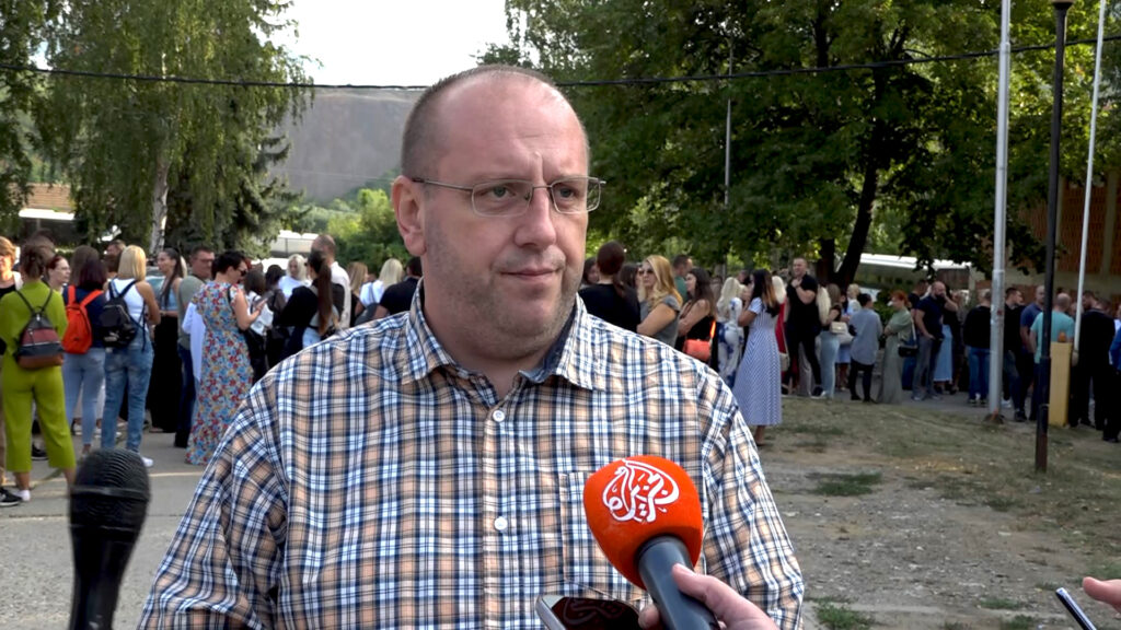 Dušan Radaković iz Centra za zastupanje demokratske kulture (ACDC) (Foto Kim)