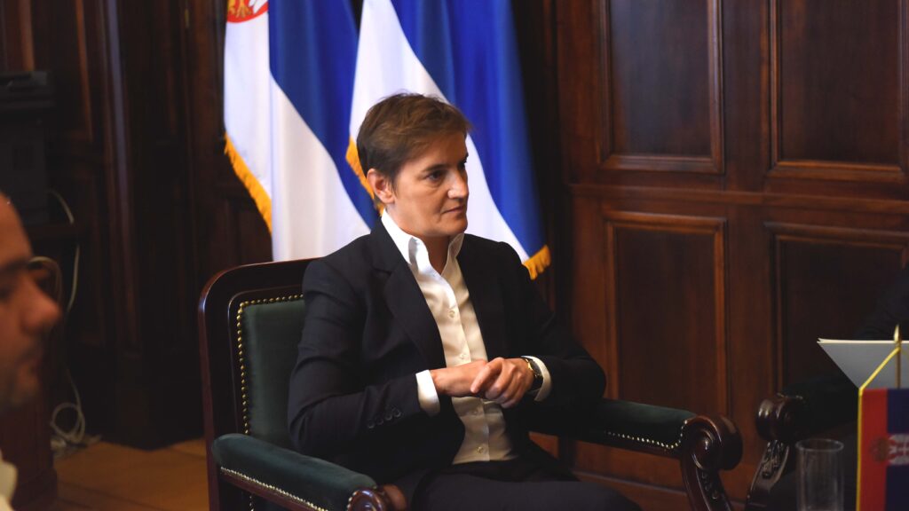 Brnabić: Kurti na Kosovu sprovodi otvoreno etničko čišćenje Predsednica Skupštine Srbije Ana Brnabić najavila je za ponedeljak zasedanje na kojem će se birati nova vlada (Foto Vlada Srbije)