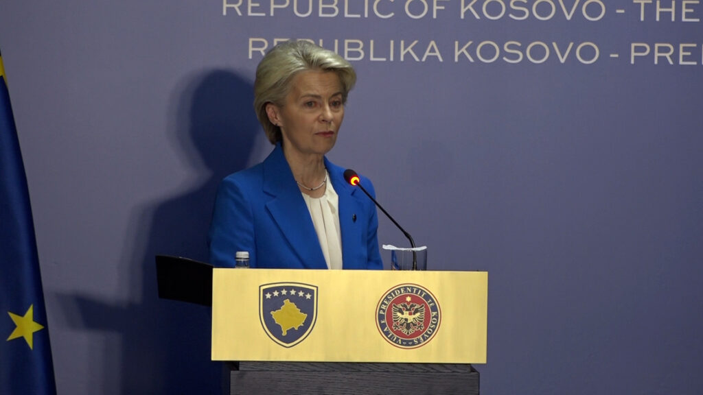 Fon der Lajen: I dalje je potrebno raditi na ukidanju mera protiv Kosova Fon der Lajen: I dalje je potrebno raditi na ukidanju mera protiv Kosova (Foto Kim)