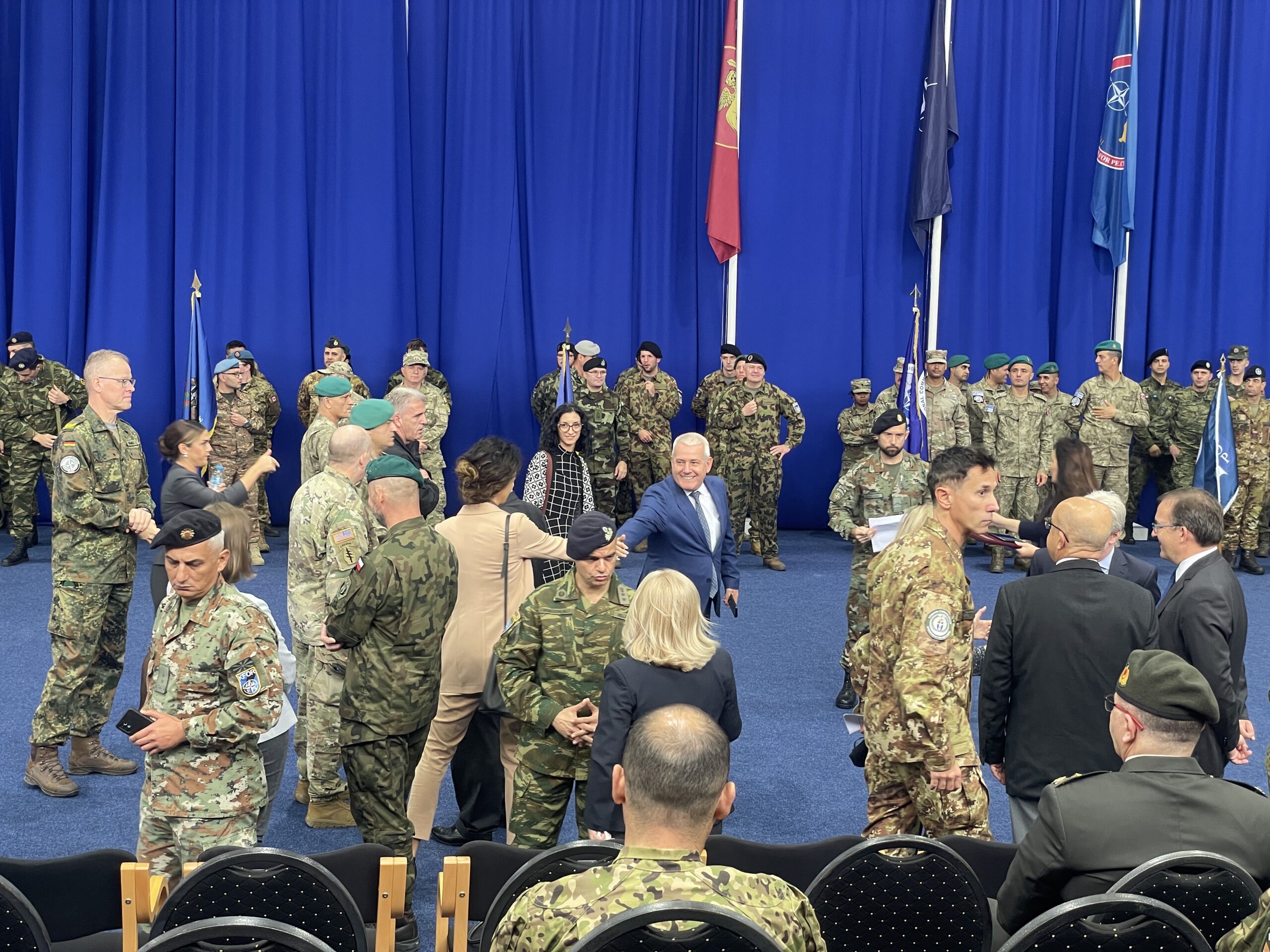 Detalj sa ceremonije primopredaje dužnosti (Foto Kim)