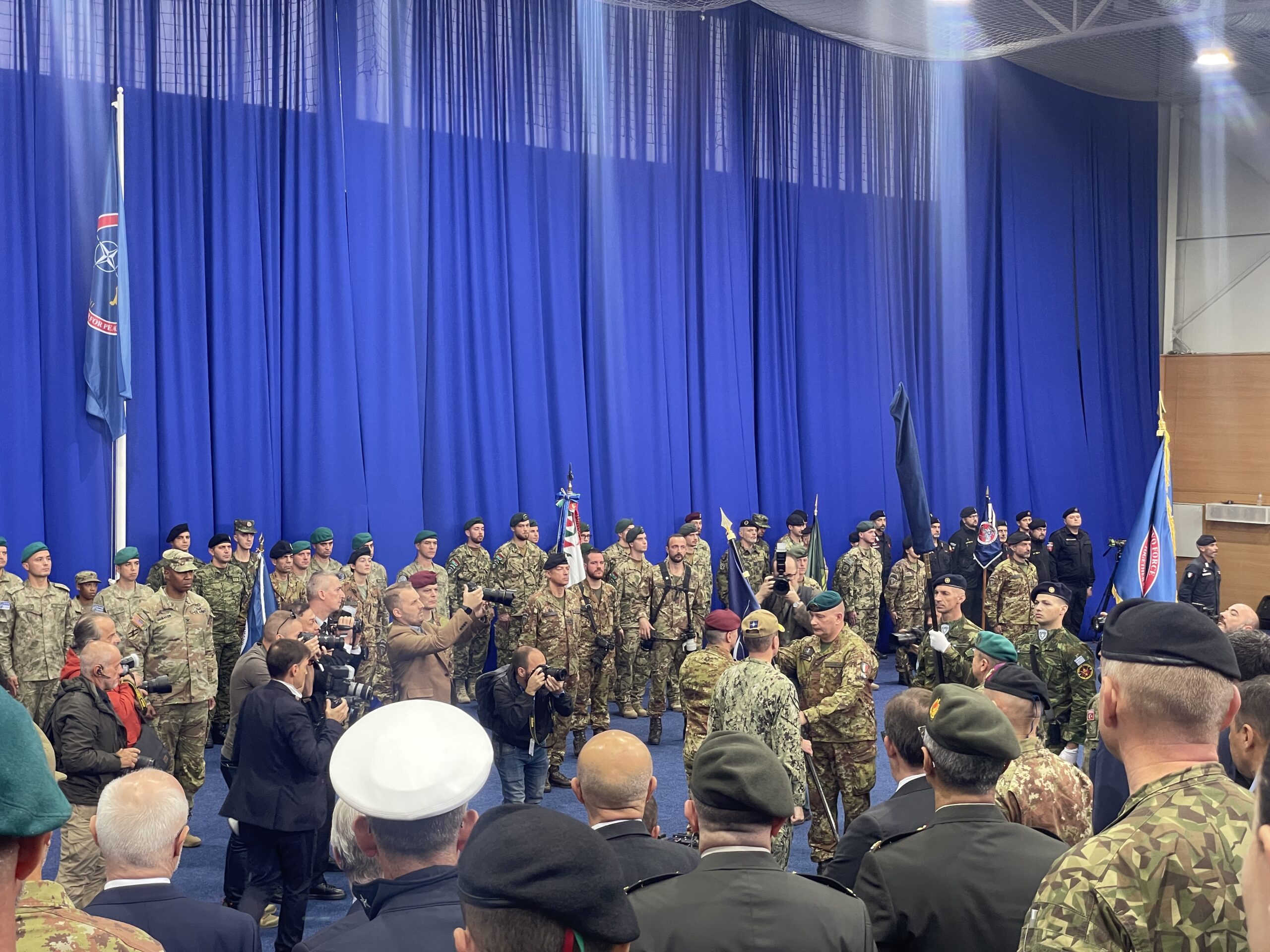 Detalj sa ceremonije primopredaje dužnosti (Foto Kim)