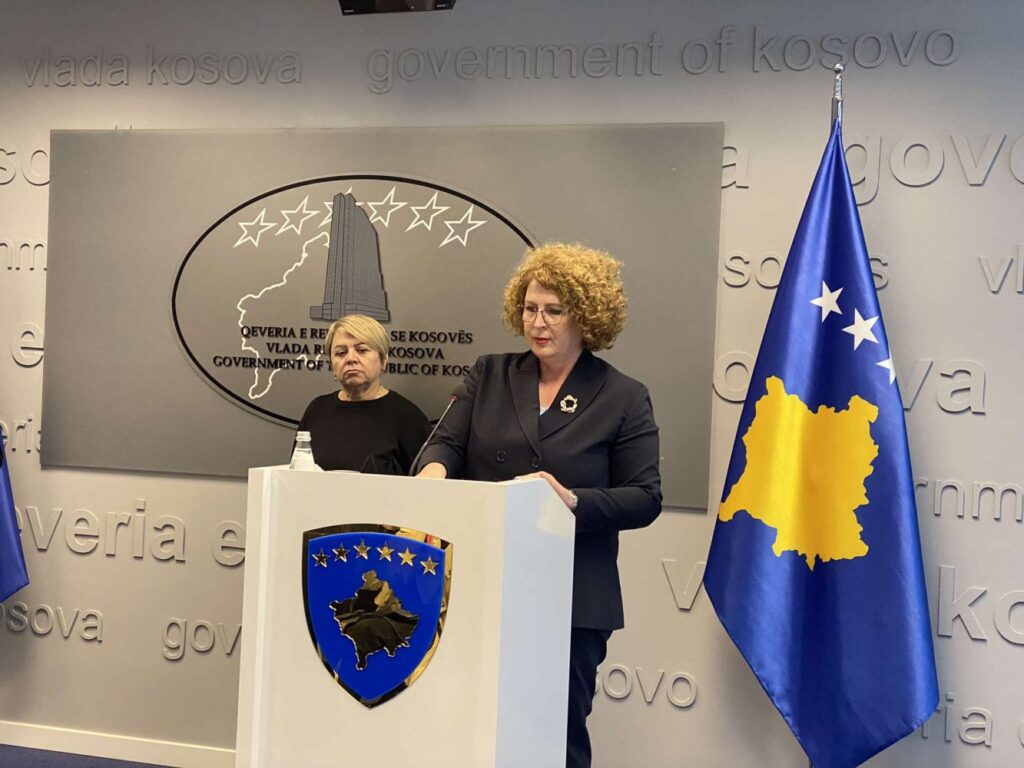 Ministarka industrije, preduzetništva i trgovine, Rozeta Hajdari (Foto Ekonomia onlajn)
