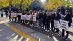Protest zbog hapšenja Srba iz Nikšića i podrška zahtevima za njihovo oslobađanje (Foto X@AndrijaMandić)