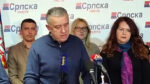 Zlatan Elek na konferenciji za medije Srpske liste (Foto printskrin KoSSev video)