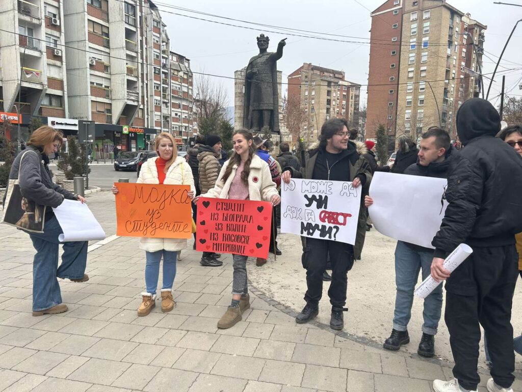 Uz poruku „Ćutanje (ni)je zlato“, studenti pozvali na sutrašnje okupljanje u Mitrovici u 16 časova