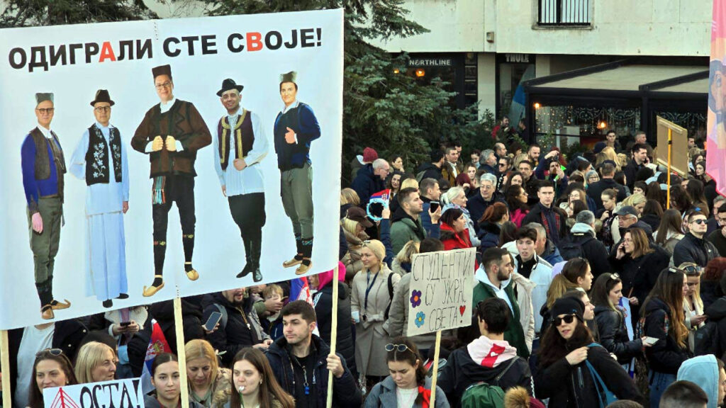 Madona i Marina Abramović podržale proteste srpskih studenata (Foto FoNet/Marko Dragoslavić)