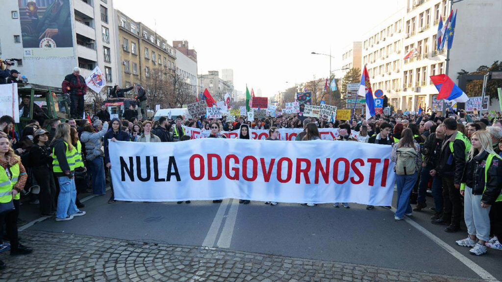 Maraton iz Kragujevca, protest u Novom Sadu, blokada Gazele, ilustracija (Foto FoNet/Milica Vučković)
