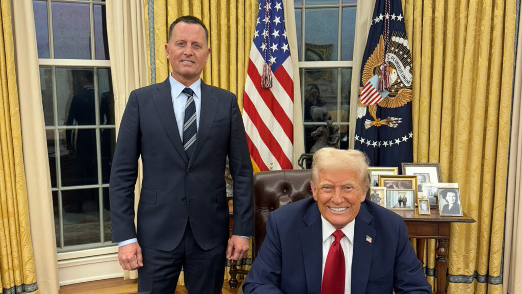 Grenel o Glasu Amerike i RSE: Ne trebaju nam mediji koje plaća država Posebni izaslanik američkog predsednika Donalda Trampa za specijalne misije Ričard Grenel smatra da su Glas Amerike i RSE relikti prošlosti (Foto X@RichardGrenell)