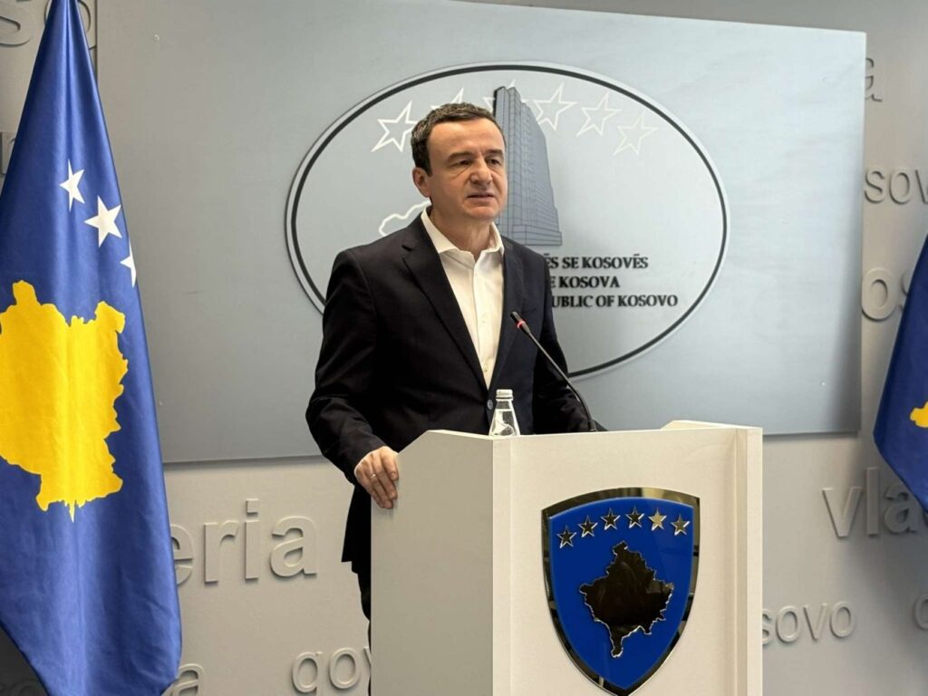 Kurti optužuje Srbiju za mešanje u izbore na Kosovu Kurti optužuje Srbiju za mešanje u izbore na Kosovu (Foto Ekonomia onlajn)