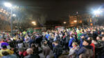 Različito o zvučnom topu na protestu u Beogradu, ilustracija (Foto printskrin Jutjub video)