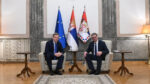 Aleksandar Vučić i Peter Sorensen (Foto Instagram/buducnostsrbijeav)