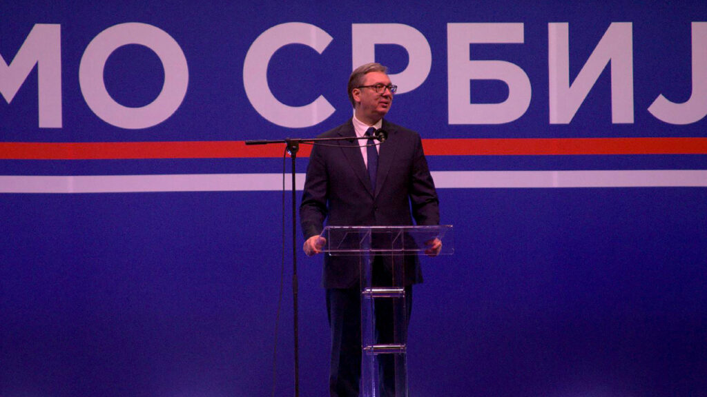 Vučić: Neće više biti nekažnjivog blokiranja, veći skup od njihovog Predsednik Srbije Aleksandar Vučić najavio za septembar mesec veliki skup pristalica vlasti u Novom Sadu (Foto R. Tomić/FoNet)