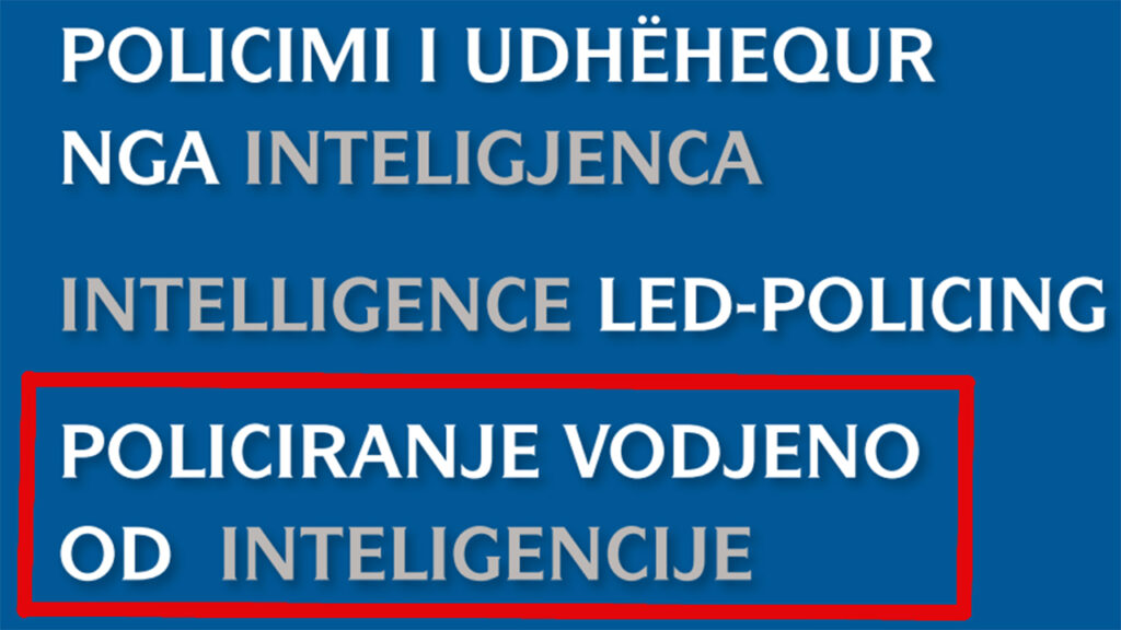 Sistematsko nepoštovanje Zakona o upotrebi jezika: Kosovska policija (Printskrin kosovopolice.com)