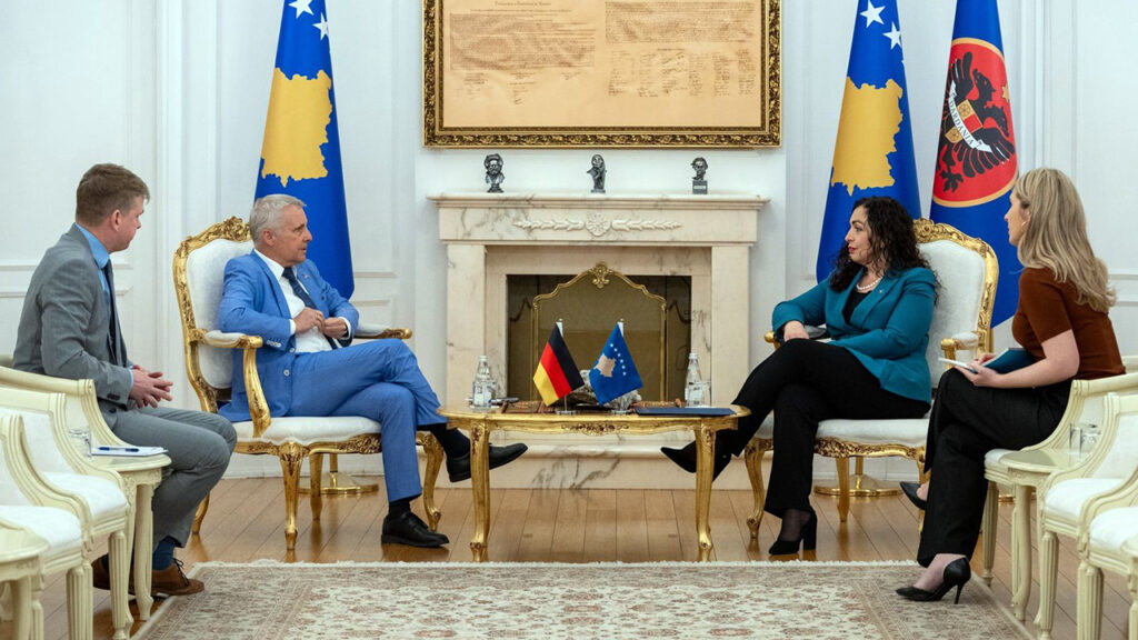 Rode sa Osmani podelio „rastuću zabrinutost“ zbog kašnjenja u formiranju institucija (Foto Predsedništvo Kosova)