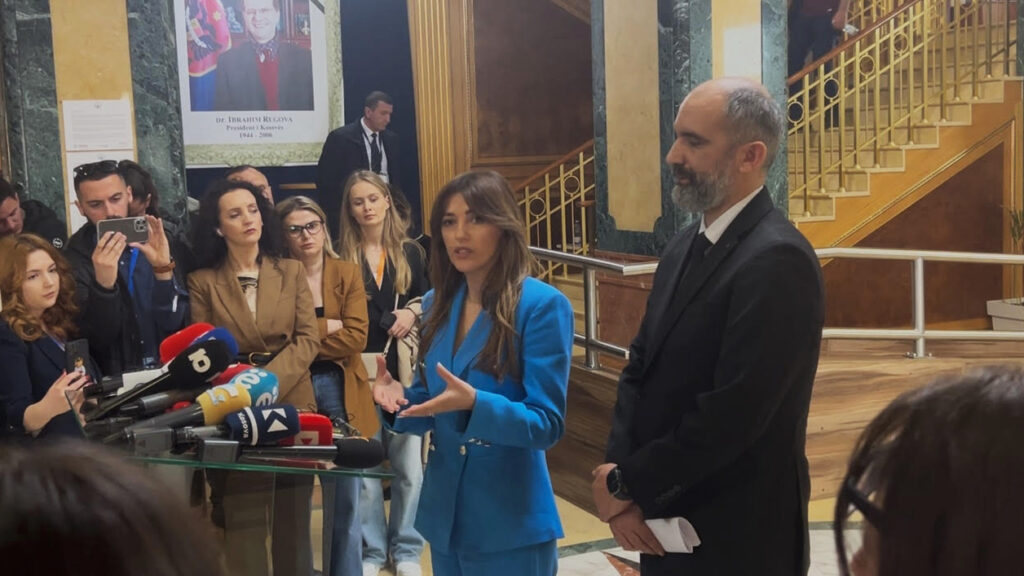 Zašto je Hadžiju kobna za konstituisanje Skupštine Kosova? Albulena Hadžiju (Foto Kim)