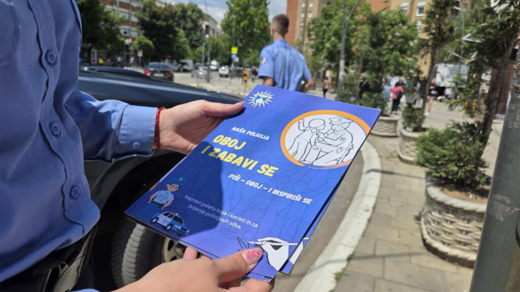 KP delila promotivni materijal i zastave Kosova povodom Međunarodnog dana deteta