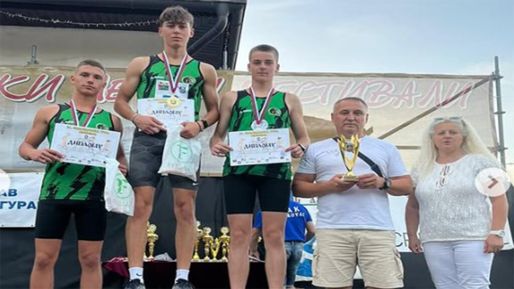 Tri medalje za atletičare Trepče u Leskovcu