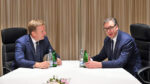 Vučić i Sorensen (Foto Instagram, Budućnostsrbijeav)