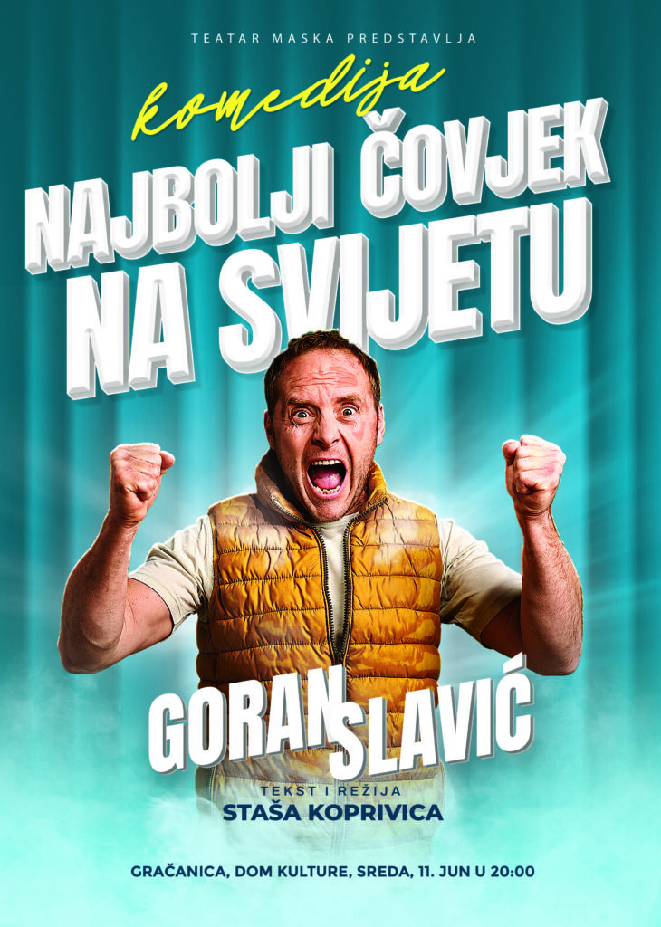 Plakat (Foto Dom kulture Gračanica)