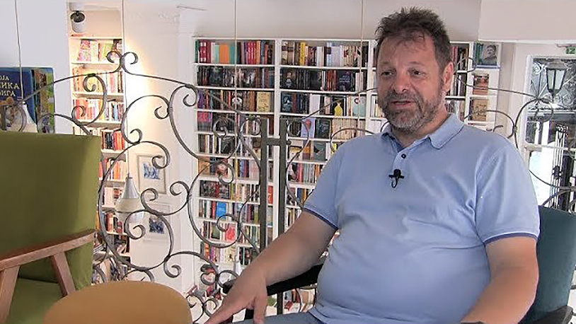 Aleksandru Gatalici nagrada „Grigorije Božović“ Aleksandar Gatalica (Foto printscr Kulturiška, Youtube)