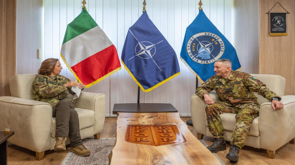Barduani sa italijanskom podsekretarkom odbrane