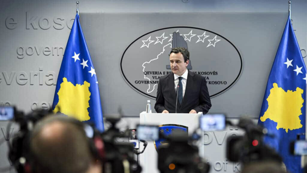 Kosovo ukida carine na američku robu, saopštio Aljbin Kurti (Foto Kabinet premijera Kosova)