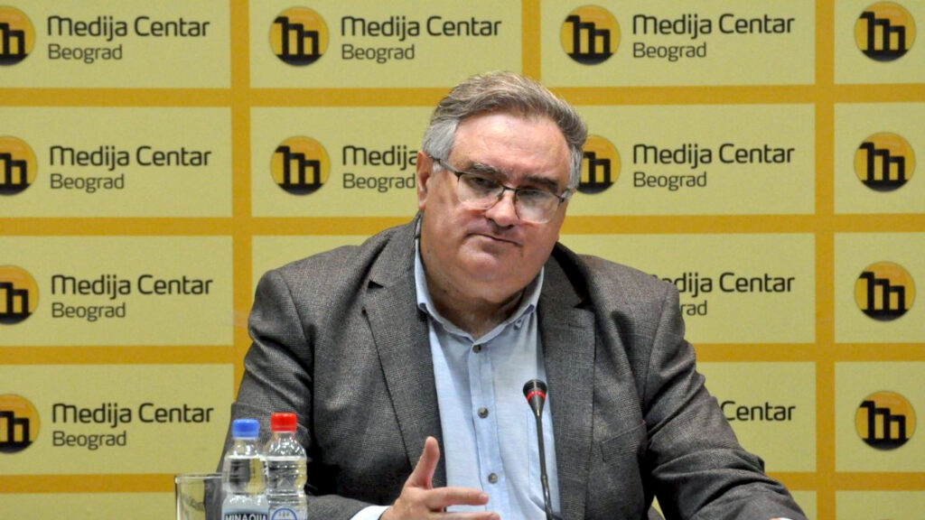 Politički analitičar Đorđe Vukadinović (Foto Medija Centar Beograd)