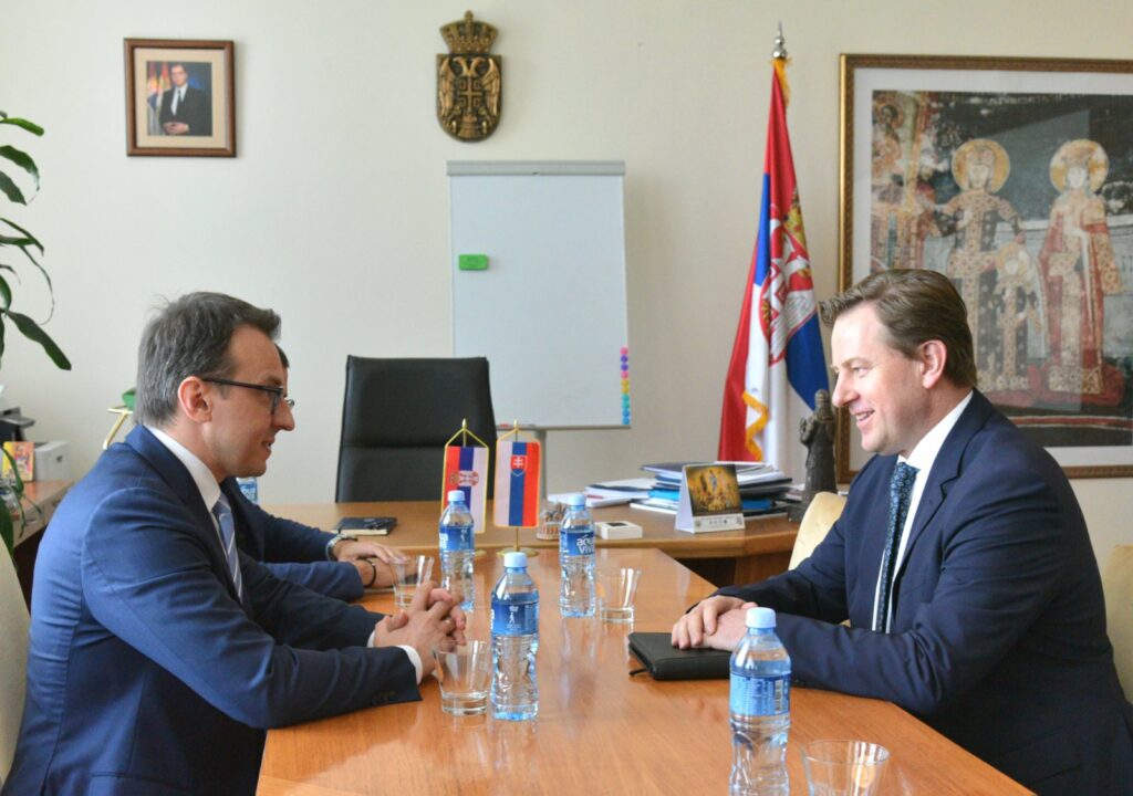 Petković sa Pavukom o dijalogu Beograda i Prištine (Foto Kancelarija za KiM)