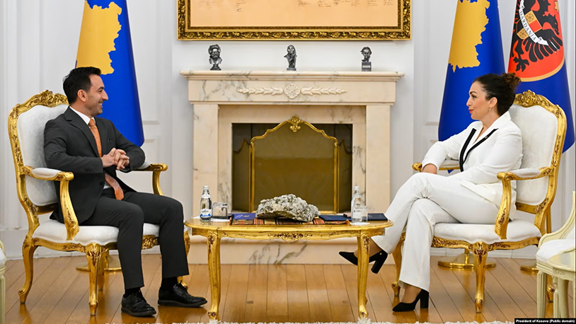 Predsedništvo Kosovo navodi da analizira konstituisanje Skupštine Osmani i Baša (Foto Predsedništvo Kosova)