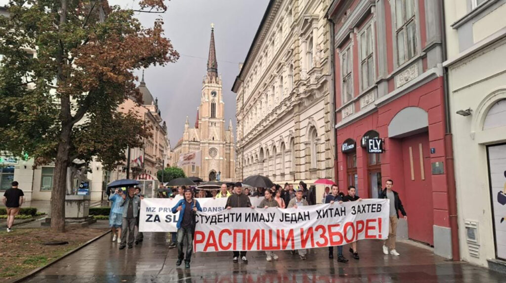 U Novom Sadu održan protest „Slobodo, tu smo“