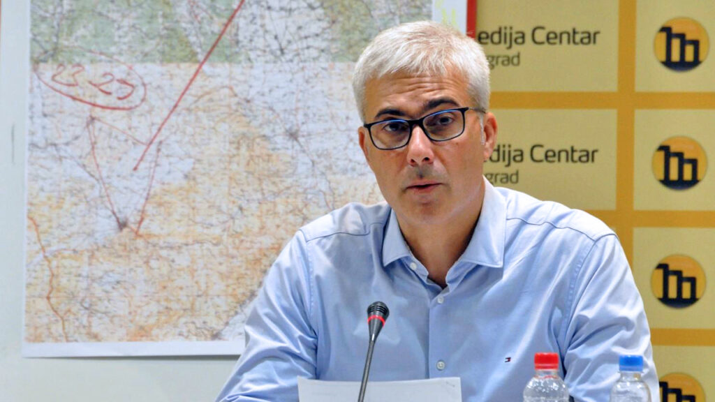 Jerković: Beležićemo svaku nepravilnost na izborima Aleksandar Jerković (OKO) pratiće lokalne izbore na Kosovu 12. oktobra (Foto Medija Centar Beograd)