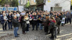Protest radnika RTK (Foto RTK2)
