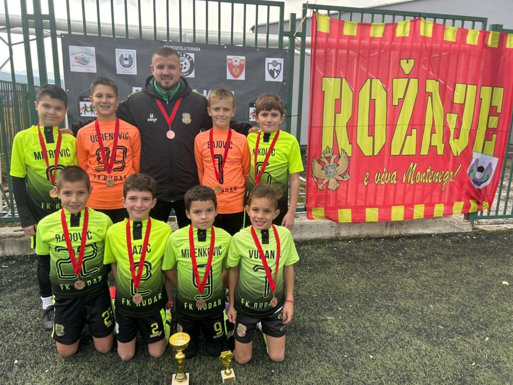 Bronzana medalja za FK Rudar na Rožaje Kupu 2025 (Foto Fejsbuk FK Rudar)