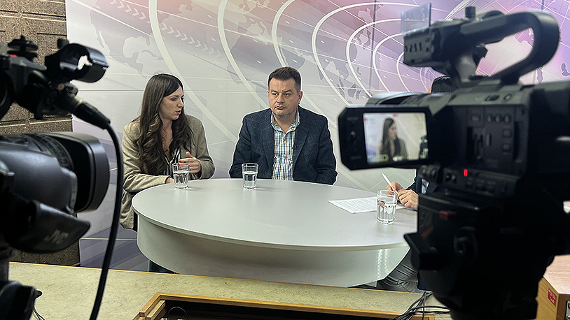 Milica Radovanović i Dejan A. Vasić (Foto Kim)