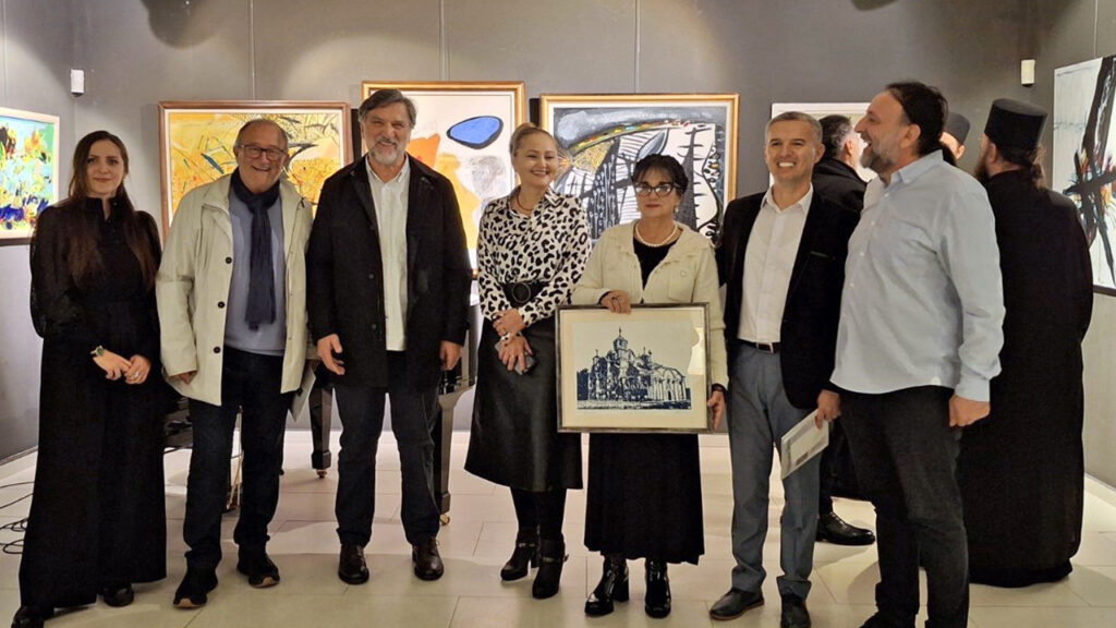Izložba „Prištinska škola“ otvorena u Budvi Izložba „Prištinska škola“ otvorena u Budvi (Foto M. Kostić)
