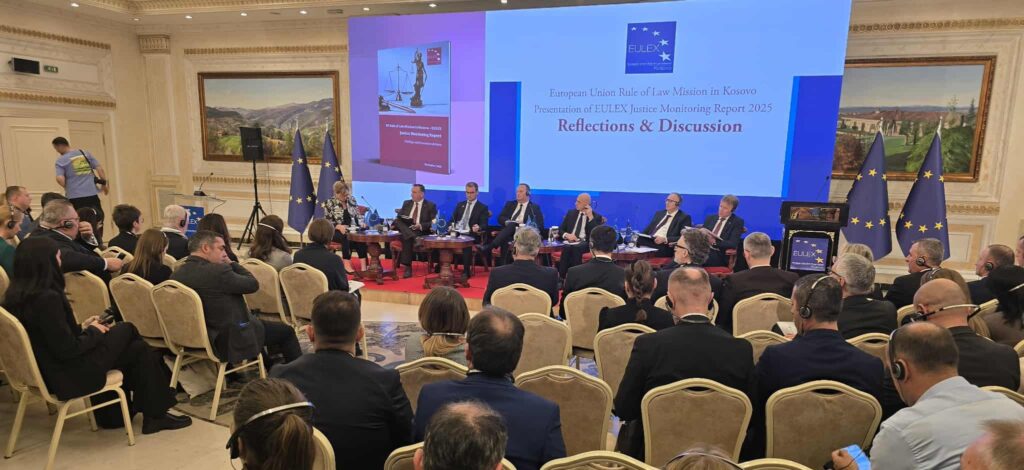 Euleks predstavio Izveštaj o nadgledanju pravosuđa Euleks predstavio Izveštaj o nadgledanju pravosuđa (Foto Medija centar Čaglavica)