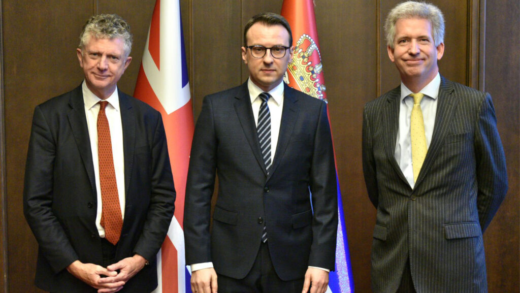 Petković sa Pauelom o dijalogu Beograda i Prištine Petković sa Pauelom o dijalogu Beograda i Prištine (Foto Kancelarija za KiM)