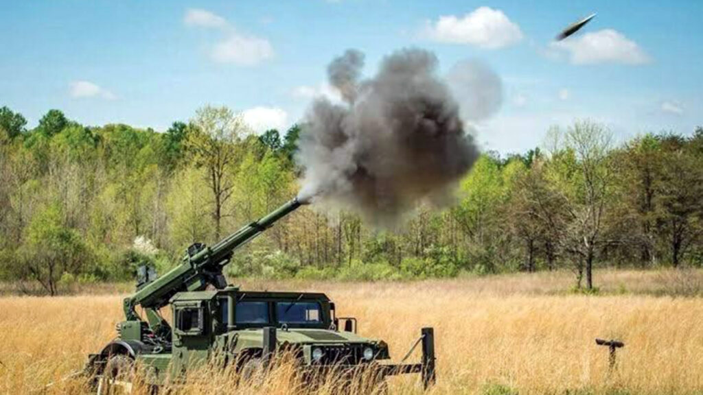 Američki artiljerijski sistem Hawkeye 105 mm koji kupuje Kosovo (Foto Fejsbuk@Ejup Maqedonci)