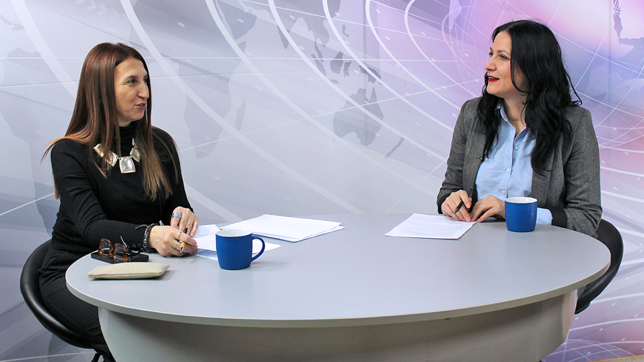 Ardita Zejnulahu i Zorica Vorgučić u podkastu Kim radija (Foto Kim)