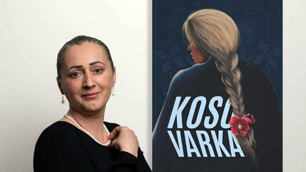 Autorka knjige „Koso varka“ Jasmina Denić Vasilov govori o nasilju nad ženama na Kosovu (Foto Ženski Inkluzivni Centar/ŽEC- QPG - WIC)
