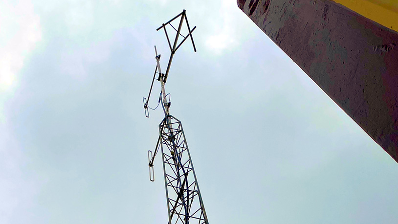 Radio Kim – 25 godina u službi informisanja građana Radio Kim, antenski stub u Čaglavici (Foto Kim)