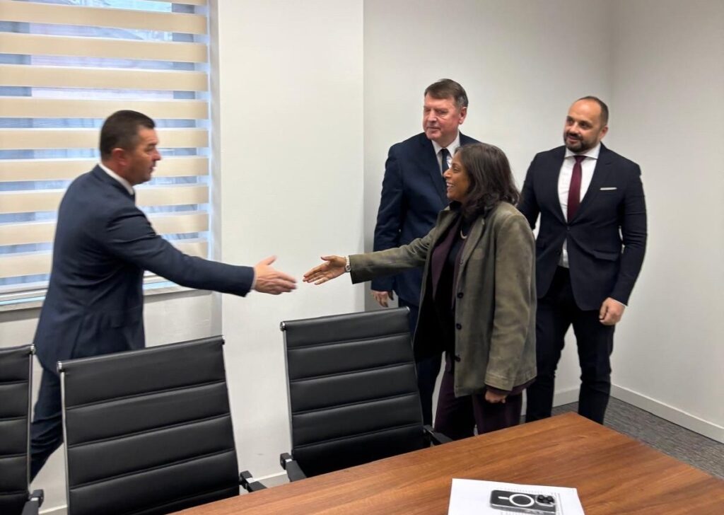 Pratipati sa gradonačelnicima i civilnim društvom na severu: SAD očekuju efikasnu upravu Gradonačelnici sa severa Kosova i otpravnica poslova ambasade SAD u Prištini Anu Pratipati (Foto Srpska lista)